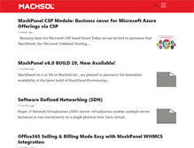 Tablet Screenshot of blog.machsol.com
